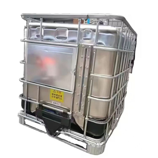 Réservoir carré IBC en acier inoxydable de qualité alimentaire